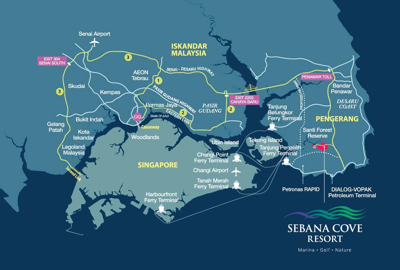Sebana Cove Resort Пенгеранг Экстерьер фото